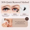 LASHVIEW Cluster Lashes D Curl Volume Eyelash Clusters 9-16mm Mix