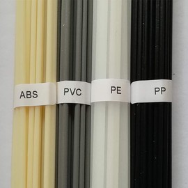 40PCS Plastic Welding rods ABS/PP/PVC/PE Welder rods for Plastic Welder Gun/hot air Gun 1PC=19.5 Inch