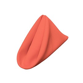 Napkins Polyester 20 X 20 Inch (6 Units) Coral by Broward Linens