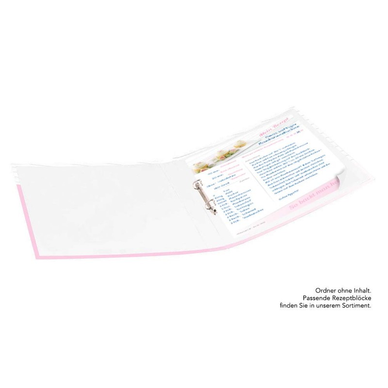 PRICARO Cupcake Recipe Folder A5 1 Piece