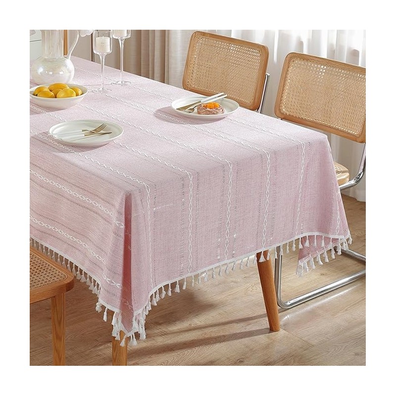 meioro Bohemian Tablecloth for Kitchen Decoration, 120 x 160 cm