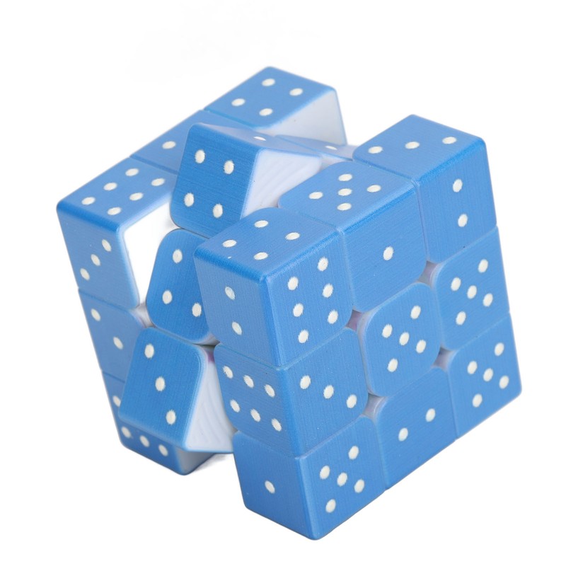 3x3 Braille Speed Puzzle for Blind Person Weak Vision 3D