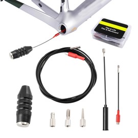 Golgner Bicycle Internal Cable Management Tool, Internal Cable Management Tool for Bicycle Frame, for Road Bike, BMX Bike, Folding Bike, Diameter of Wiring Holes ≥ 6mm