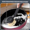 Ziyonix Washing Up Brush Black – High-Quality Dish Brush Set,