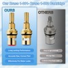 Brass 1-001 & Brass 1-002 Ceramic Valve Cartridge, Compatible with