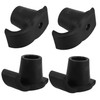 Healeved 4pcs Skid Walker Ski Glides Non-slip Walker Feet for