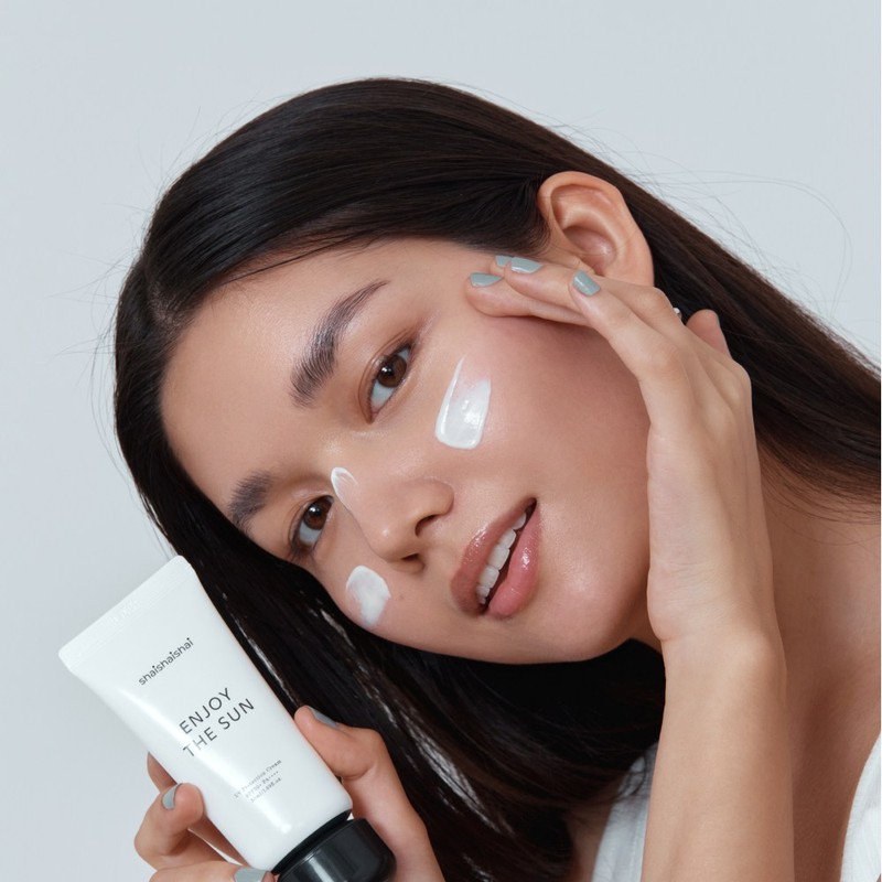 샤이샤이샤이 인조이더선 유브이 프로텍션 크림 SPF50+ PA++++, 50ml, 1개 Shy