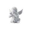 Angel Small White Matt Angel with Butterfly