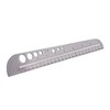Baxnore Heavy Duty Stainless Steel Ruler, Multifunctional Metal Craft Ruler