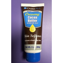 Care All / Assured Creamy Cocoa Coco Butter Petroleum Jelly Skin Softener 3oz