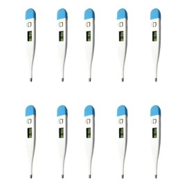 Termómetro Digital Lcd Clínico Oral/axilar Tipo Pluma 10pzs