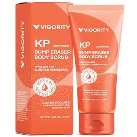 KP Bump Eraser Body Scrub, Body Exfoliating Scrub, Strawberry Legs Treatment, Exfoliating Body Wash, Strawberry Skin Treatment, Scrubs for Women & Men Exfoliation, Leg Scrub For Strawberry Legs