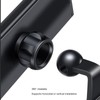 FOLOSAFENAR Car Headrest Mount Quick Disassembly Black High Strength Double
