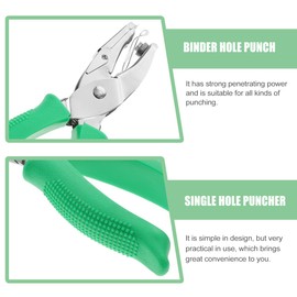 Hole Puncher for Crafts, Paper Hole Puncher Single for Home, Office, School, Tags, Tickets