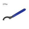 HARFINGTON 2 Pcs C Hook Spanner Wrench ER32 Nut Shock