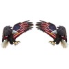American Eagle American Flag Pair each Decal is 5" x