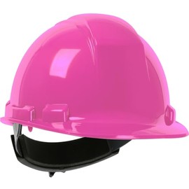 Dynamic Whistler Cap Style Hard Hat, HDPE Shell, ANSI Type 1, Class E, 4-Point Suspension, Wheel Ratchet Adjustment, Pink (280-HP241R-20)