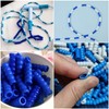 SquEqu 50 Pack Beaded Jump Rope Beads Replacement Tangle-Free Segmented
