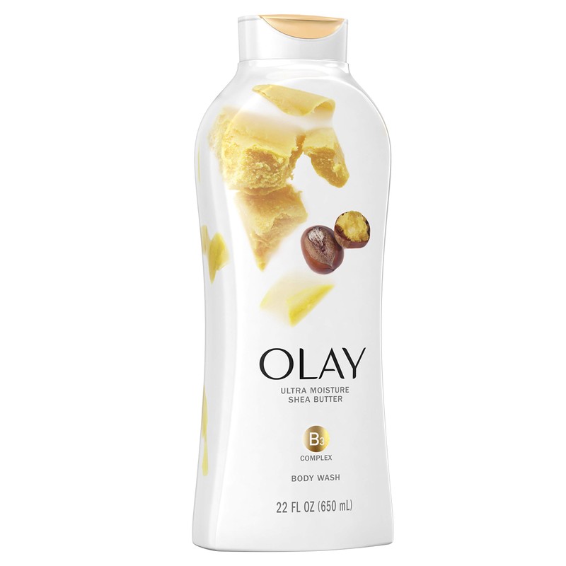 Olay, Ultra Moisture Shea Butter Body Wash Fluid Ounce, 22