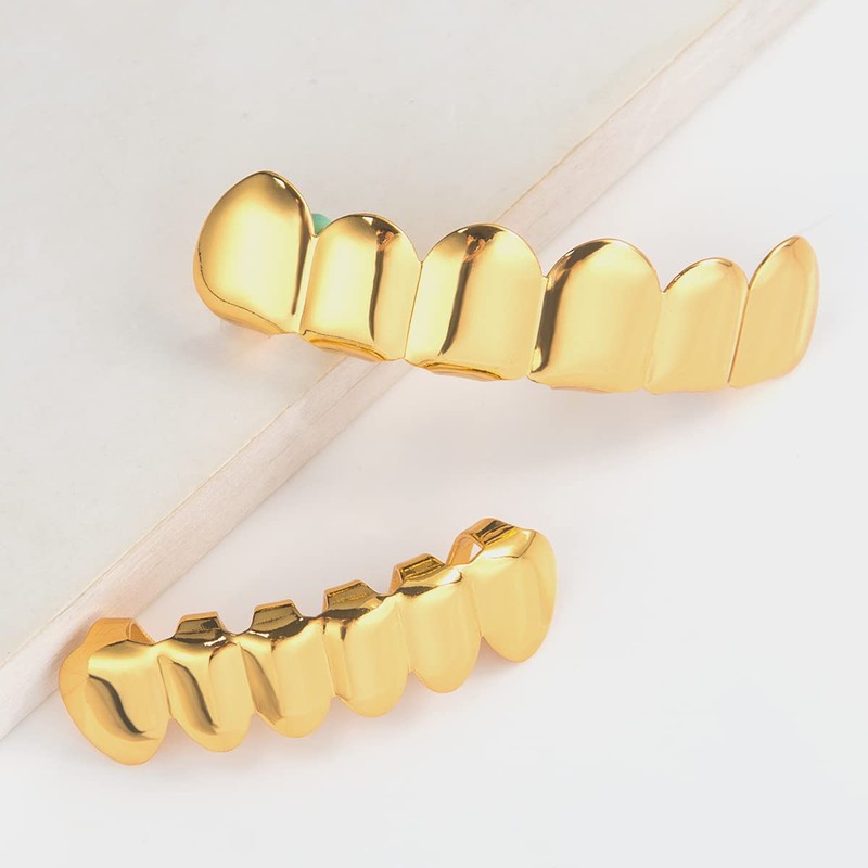 WSD Grills, metal, gold,