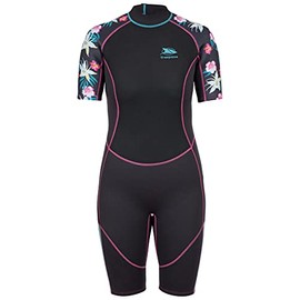 Trespass Womens Wetsuit Short 3mm Back Zipper Sonar
