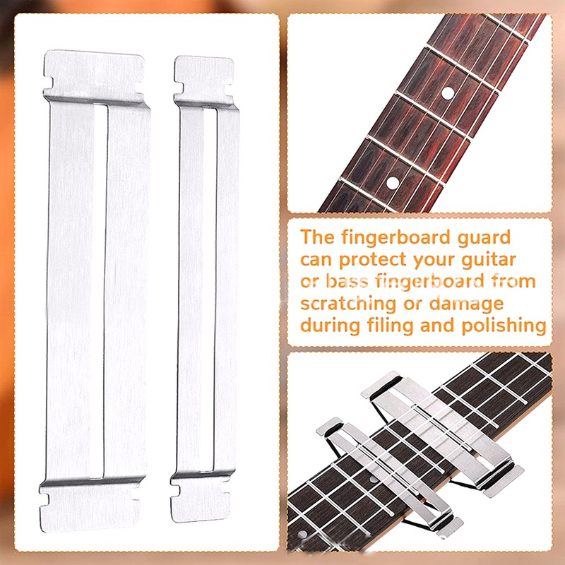 Guitar Luthier Tool Kit Metal Fingerboard Guard Guitar Fretboard Maintenance