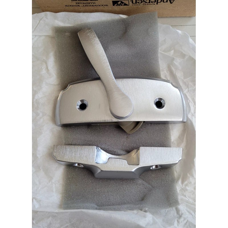 ANDERSEN: Double Hung Windows Sash Lock Set (1 ea)- Brushed