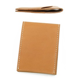 Prof Line Tochigi Leather [Japanese Card Case] Smart Wallet Ultra Thin Genuine Leather Wallet, hinoki