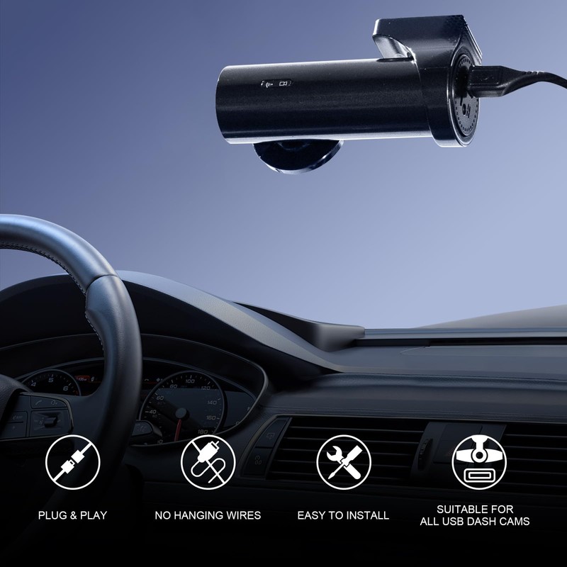 mangoal Dashcam Power Adapter Custom for Ford 5 Pin (Model