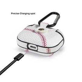 HIDAHE for Men Boys Protective Case for AirPods 3 Generation 2021 Release, Baseball 02