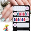 24 Grids Nail Gel Polish Color Card Magnet Adsorption Detachable
