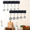 SoeKoa Premium Measuring Cups and Spoons Hanging Rack with stick,