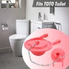 1 Pack 3-Inch Toilet Flapper Replacement Compatible with TOTO Flapper