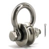 Heyous Detachable U Shaped Pulley with Large Size Long Screw
