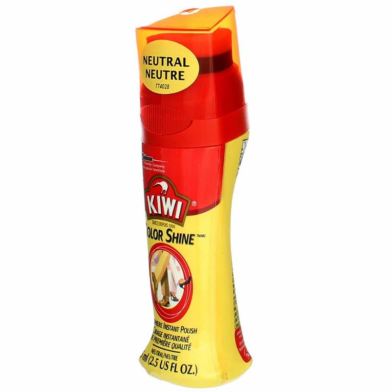 KIWI Leather Premiere Shine Shoe Polish, Neutral 2.5 oz