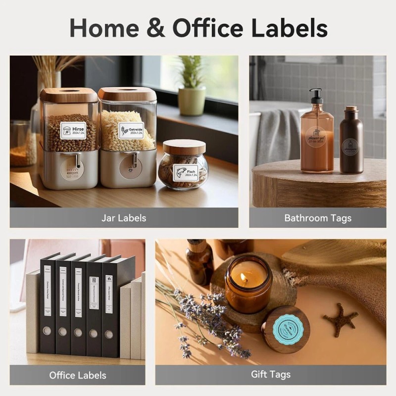 NIIMBOT B1 Label Maker Machine with Tape Portable Bluetooth Thermal