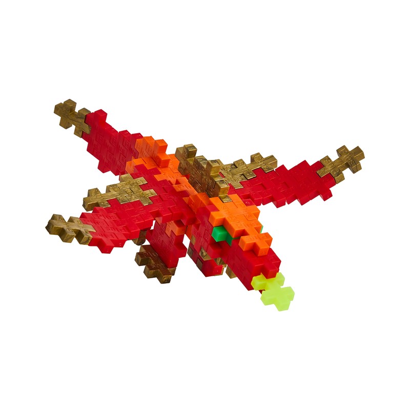 Plus-Plus Dragon - 100 pieces - Creative Play, Building Blocks,
