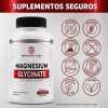 Glicinato De Magnesio Bonsanté Labs Magnesium Glycinate 500mg, 100 Caps