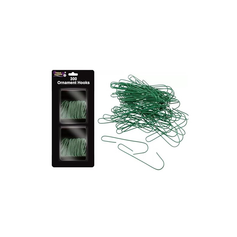 300 Christmas Tree Ornament Baubles Hangers Hooks Hanging Wire Holder