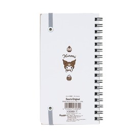 Sanrio 430897 Slim Ring Notebook, Chromi, Elastic Band Included