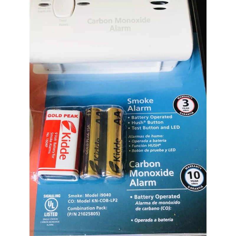 KIDDE CARBON MONOXIDE & 💭 SMOKE ALARM 🚨Value Pack! NEW!