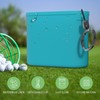 Golf Club & Ball Cleaner Bag - Detachable Clip, Silicone