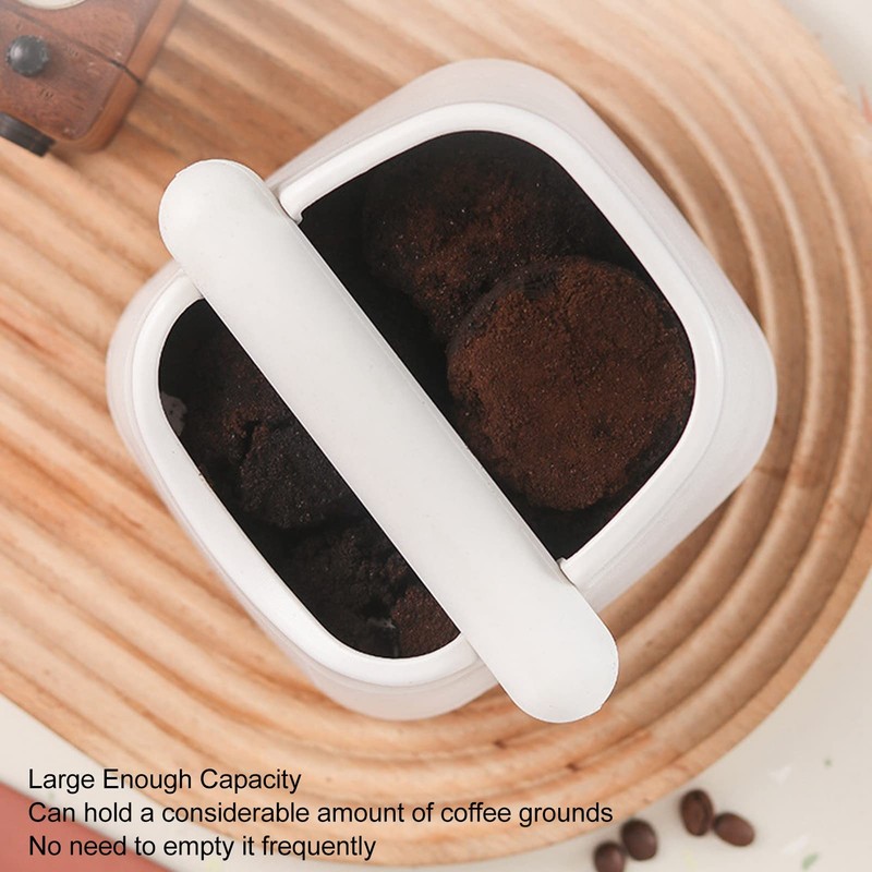 RTZY Coffee Knock Box Splash Guard Portable Splash Proof Container