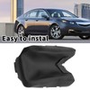 laffoonparts Black Leather Center Console Lid Armrest Cover Skin, Leather