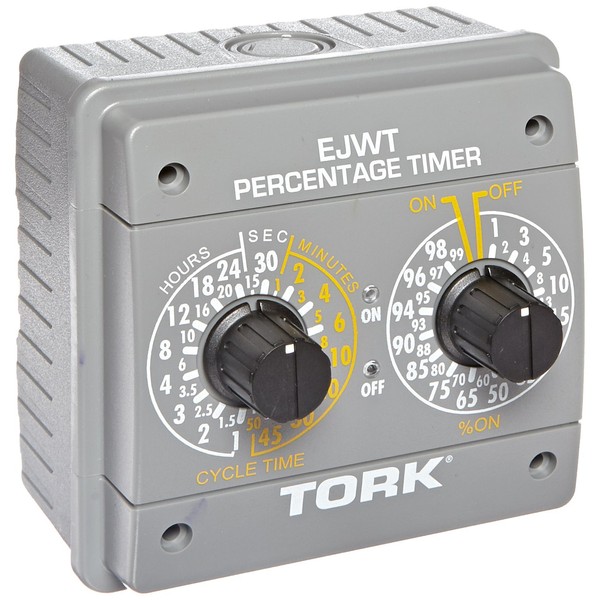 NSI Series EJWT Tork Percentage Timer Switch, 120-240VAC Input Supply 60 Hz, SPDT Output Contact