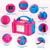 AGPTEK Electric Air Balloon Pump, 110V 600W Rose Red Portable