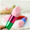 FOMIYES 2sets Wet Dry Makeup Sponge Brush Round Face Powder
