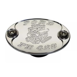 Mad4Metal Auto Emblem Cars Custom Car Badge Cool Car Emblem "fits" Ford FE 428 - USA