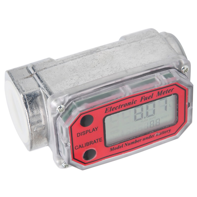 Digital Fuel Flow Gauge Flowmeter for Diesel Kerosene Chemicals Gasoline
