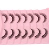 False Eyelashes 6D Lightweight Natural Comfortable Demi Wispy Cat Eye